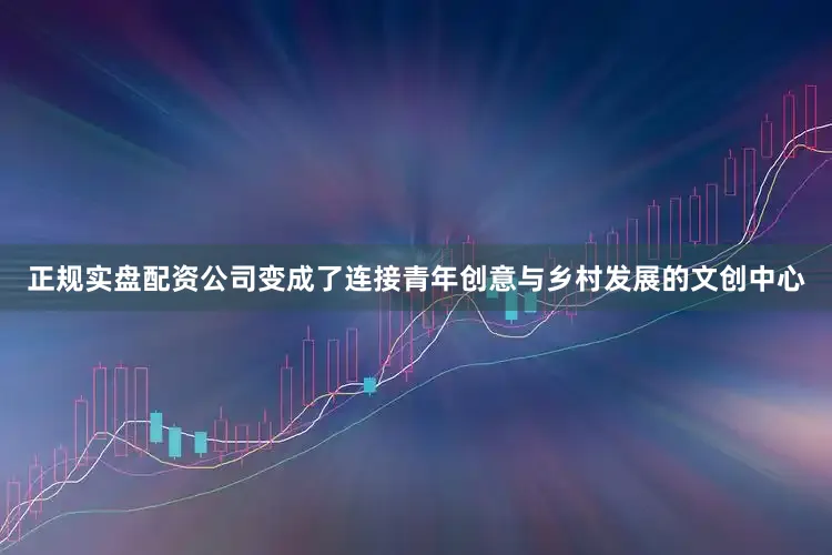正规实盘配资公司变成了连接青年创意与乡村发展的文创中心